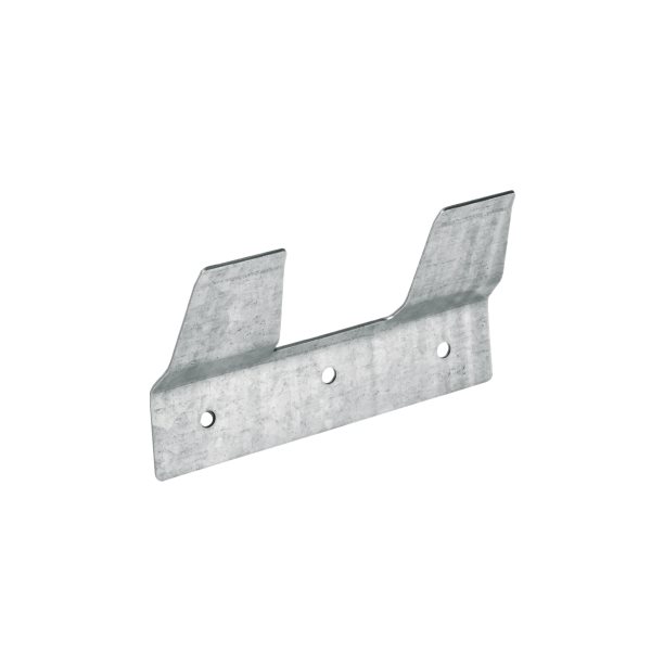 Metal bracket for plastic calf bucket