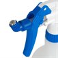 Teat dip sprayer with metal nozzle