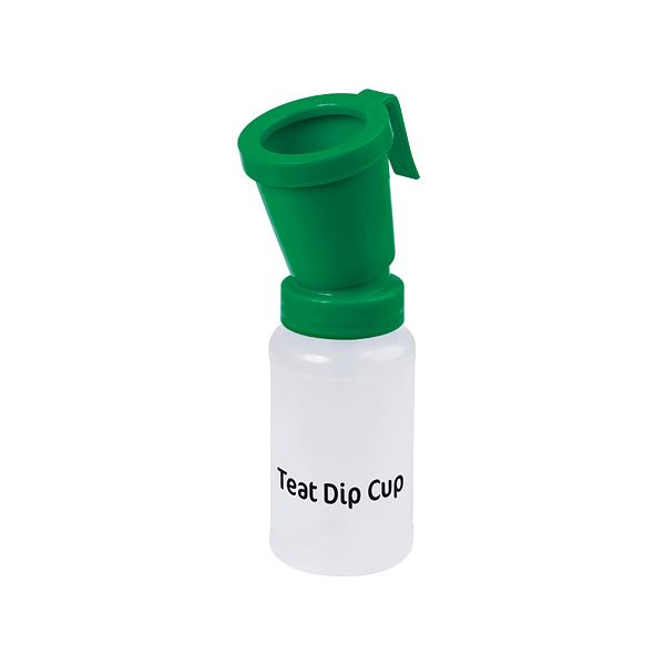 Teat dip cup Standard green