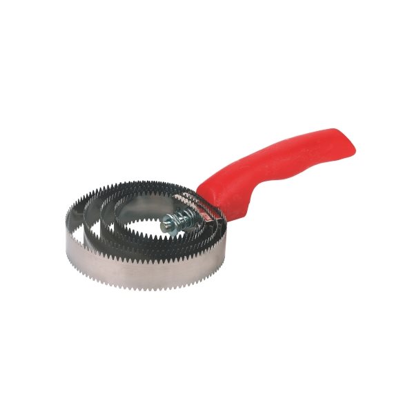 Spiral curry comb metal 10.5 cm