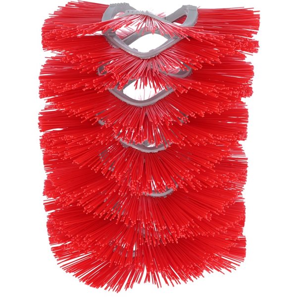 Brush Rings for Post Scrubber Maxi Red 11 / pack