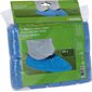 Disposable overshoes polyethylene blue pk / 100