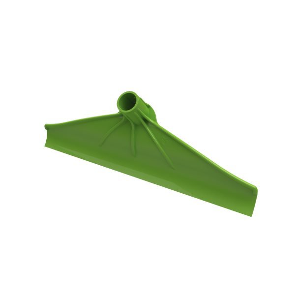 Stable scraper PVC green 40 cm