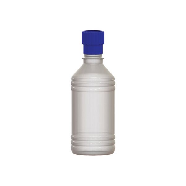 PETE Bottles 502 ml with Travel Caps & Theaded Collar