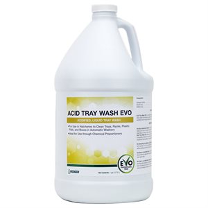 Acid Tray Wash EVO acidified, liquid tray wash 