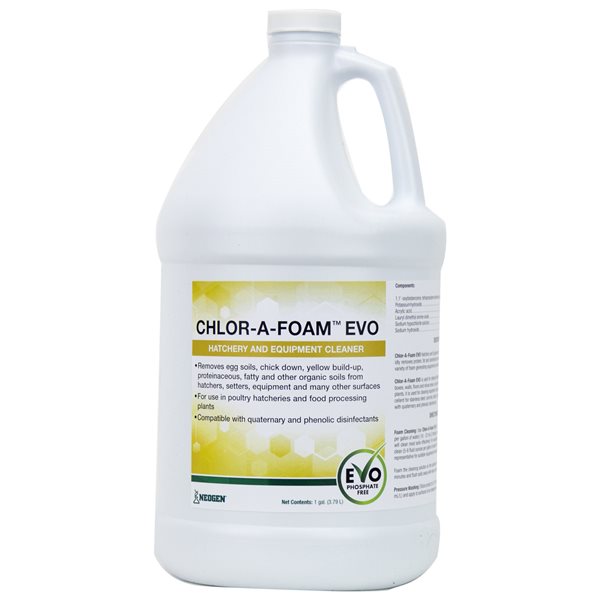 Chlor-A-Foam EVO hatchery and equipment cleaner 3.79 L