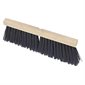 Brosse d'étable 2 rangs bleu 24'' 