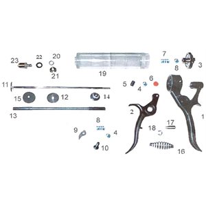 PARTS FOR IDEAL 50 ML PISTOL-GRIP SYRINGE (AA014)