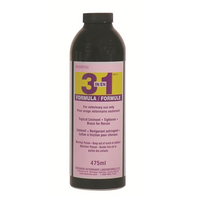 3in1 topical liniment and tightner for horses 475 ml