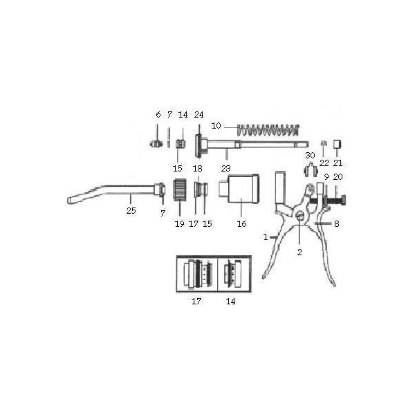 Plastic barrel 5 ml (16)