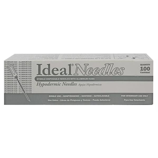 IDEAL disposable AH needles 14 g x 1" box / 100