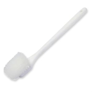 Long handle brush white 20'' - bristle 2''