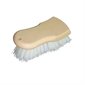 Swiss Dairy brush white 2 1 / 2'' x 6'' - bristle 1 3 / 8''