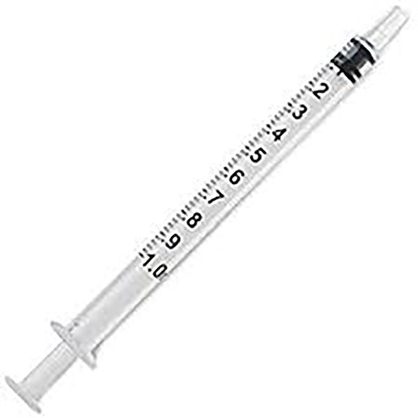 IDEAL 1 ml LS disposable syringes box / 100