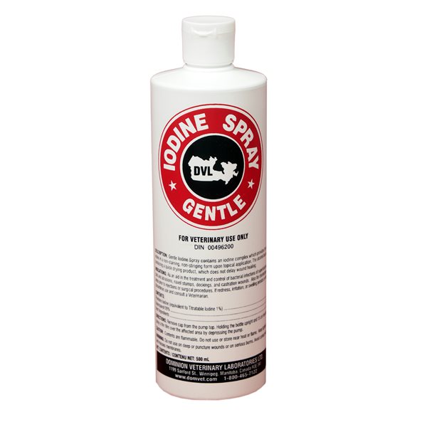 Antiseptic Iodine 1% spray 500 ml