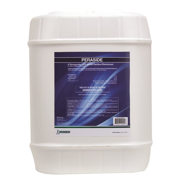 PERASIDE Cleaner-Disinfectant broad spectrum 18.9 L