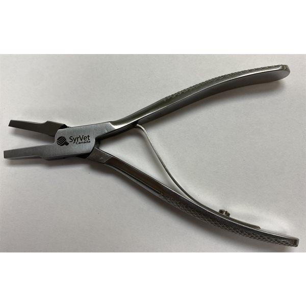 Pig tooth nippers thin jaws stainless steel 14 cm