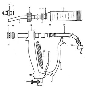 Parts for drencher HA001S