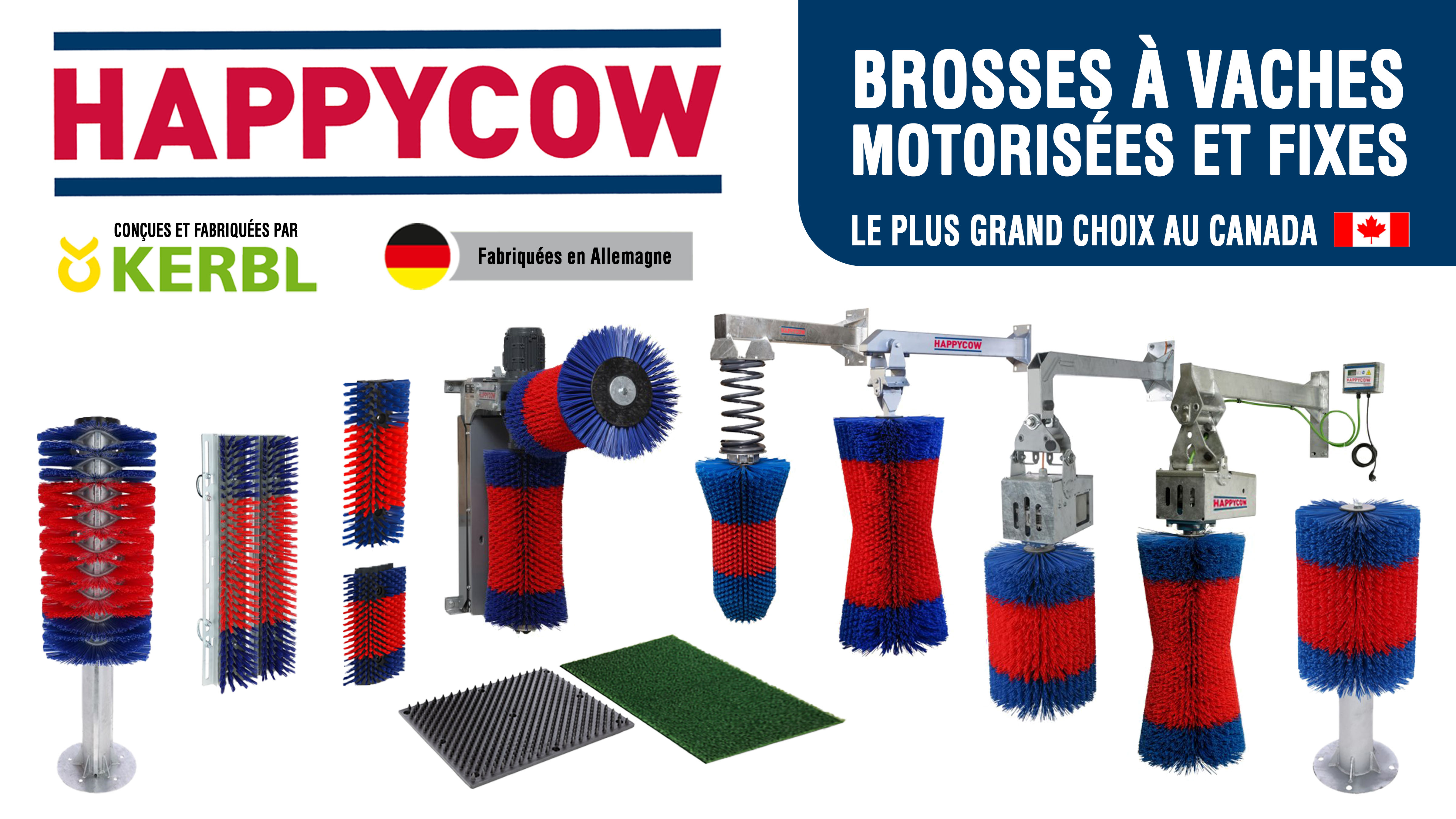 Brosses à vache HAPPYCOW Brosses à vache HAPPYCOW